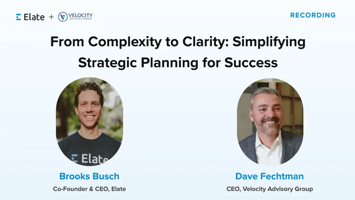 WATCH: From Complexity to Clarity: Simplifying Strategic Planning for Success Webinar